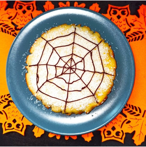 Tarta de Coco y Piña Receta halloween